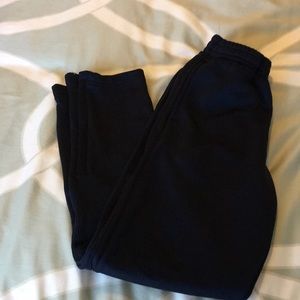 Tek Gear boys sweat pants size M 10/12 Navy.